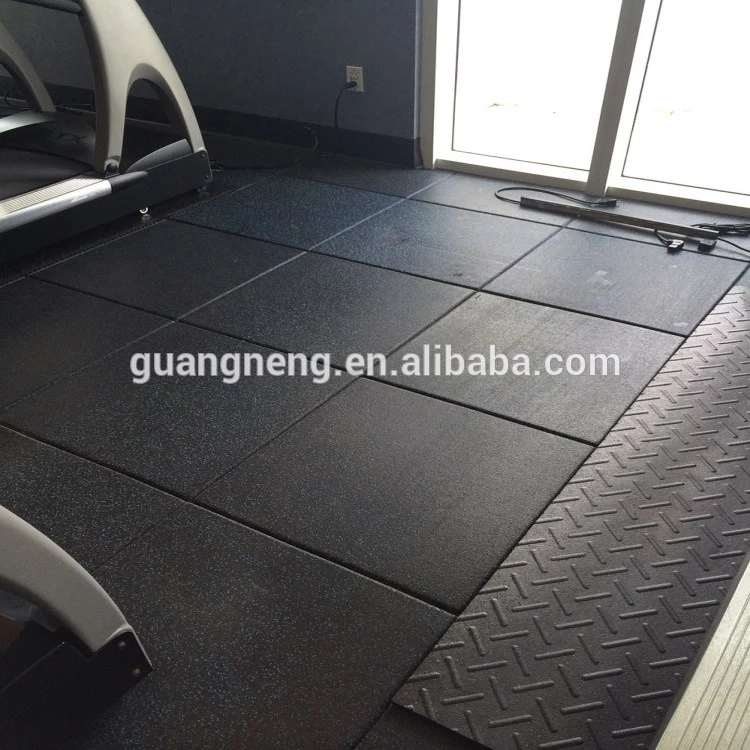 Gym Interlocking rubber tiles/gym rubber floor rolls/sports rubber mat