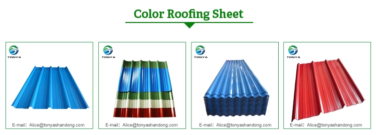 Corrugated roof panels for Building Materials