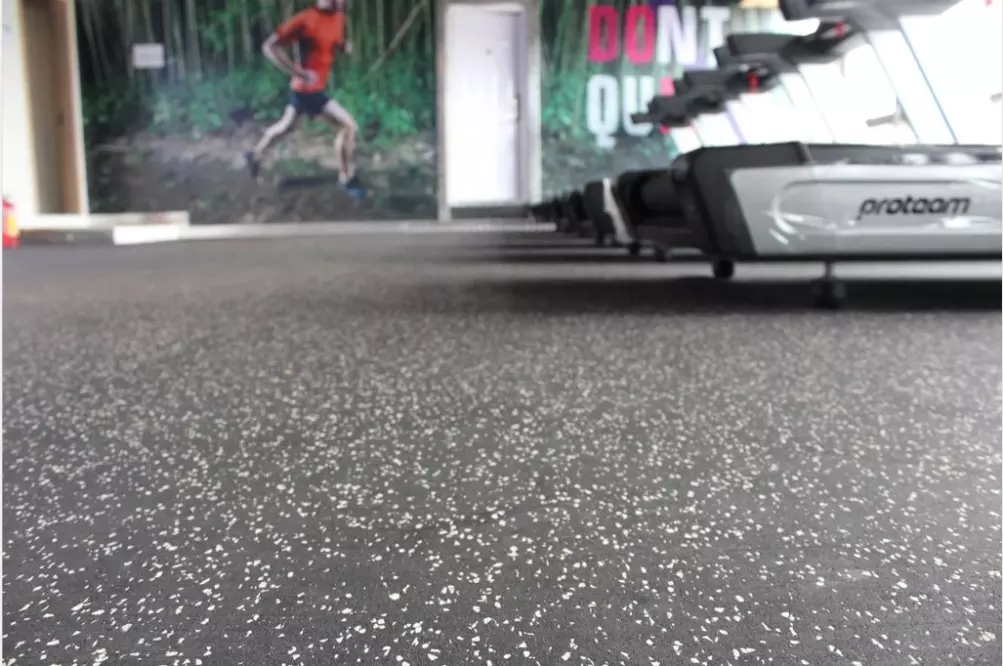 CATY high quality 15 colours indoor gym rubber roll flooring