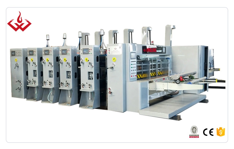 Newest flexo printer slotter machine cardboard printing machine