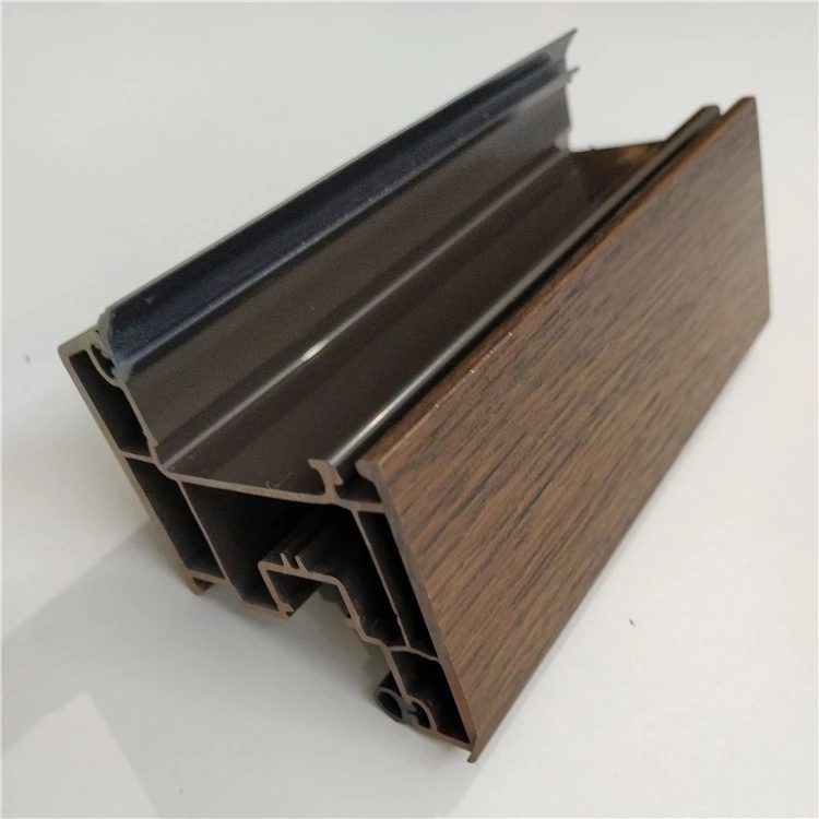 80 series  upvc plastic extrusion profiles sliding window frame with high quality