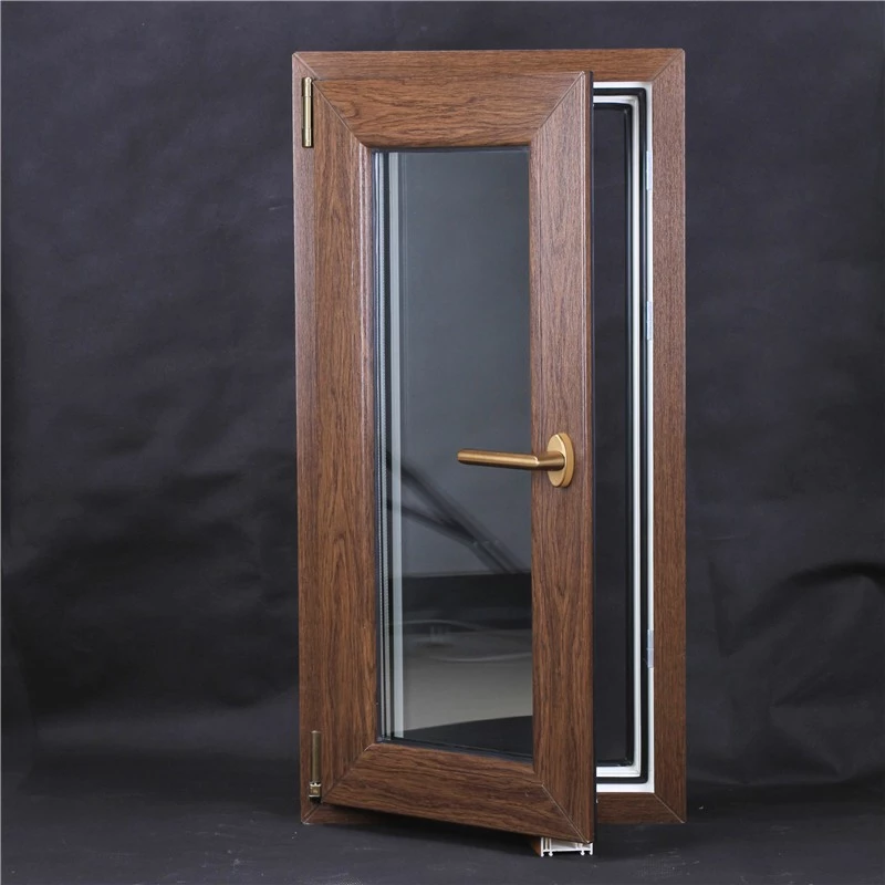 80 series  upvc plastic extrusion profiles sliding window frame with high quality