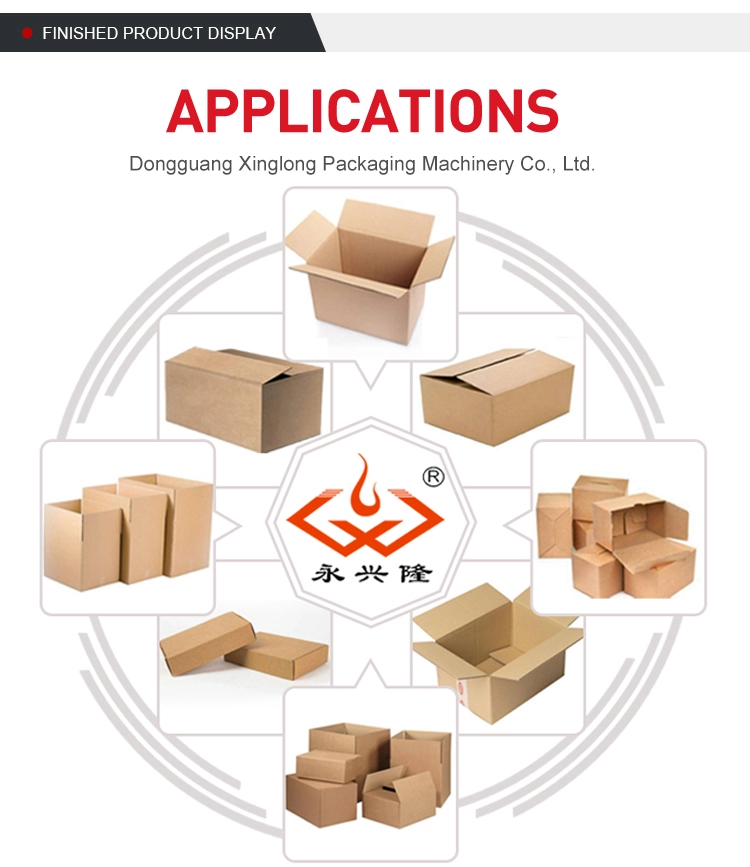 Corrugated carton semi-auto folder gluer machine/Box gluing machine