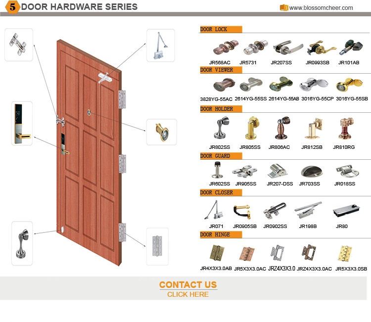Modern door designs building materials mahogany wood door 210 security doors