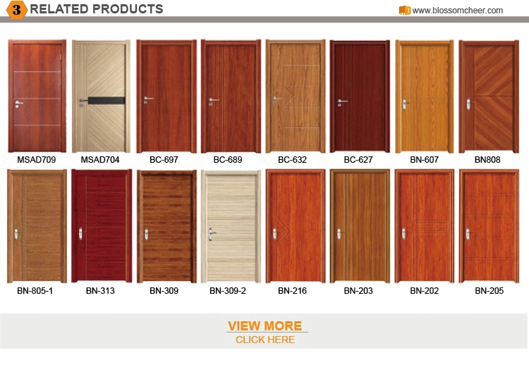 Modern door designs building materials mahogany wood door 210 security doors