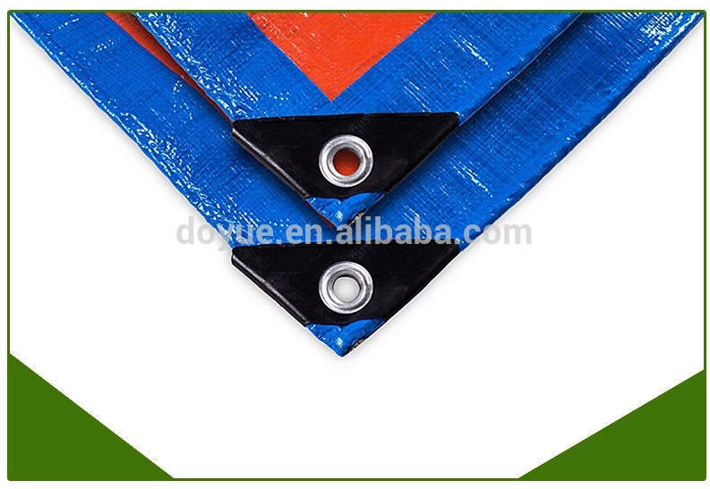 Tarpaulin truck trailer cover,virgin material blue color pe tarpaulin