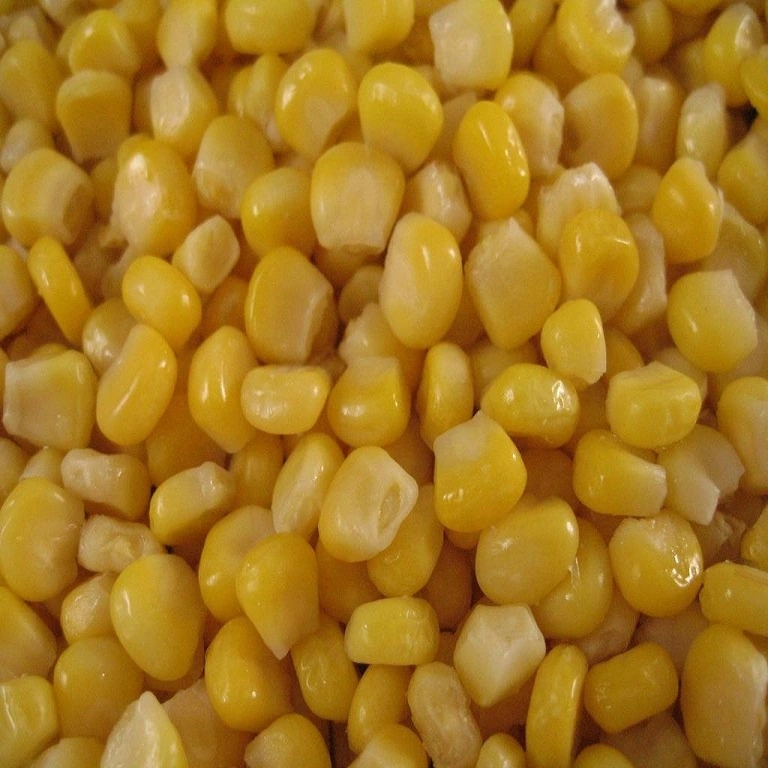 IQF Frozen yellow maize