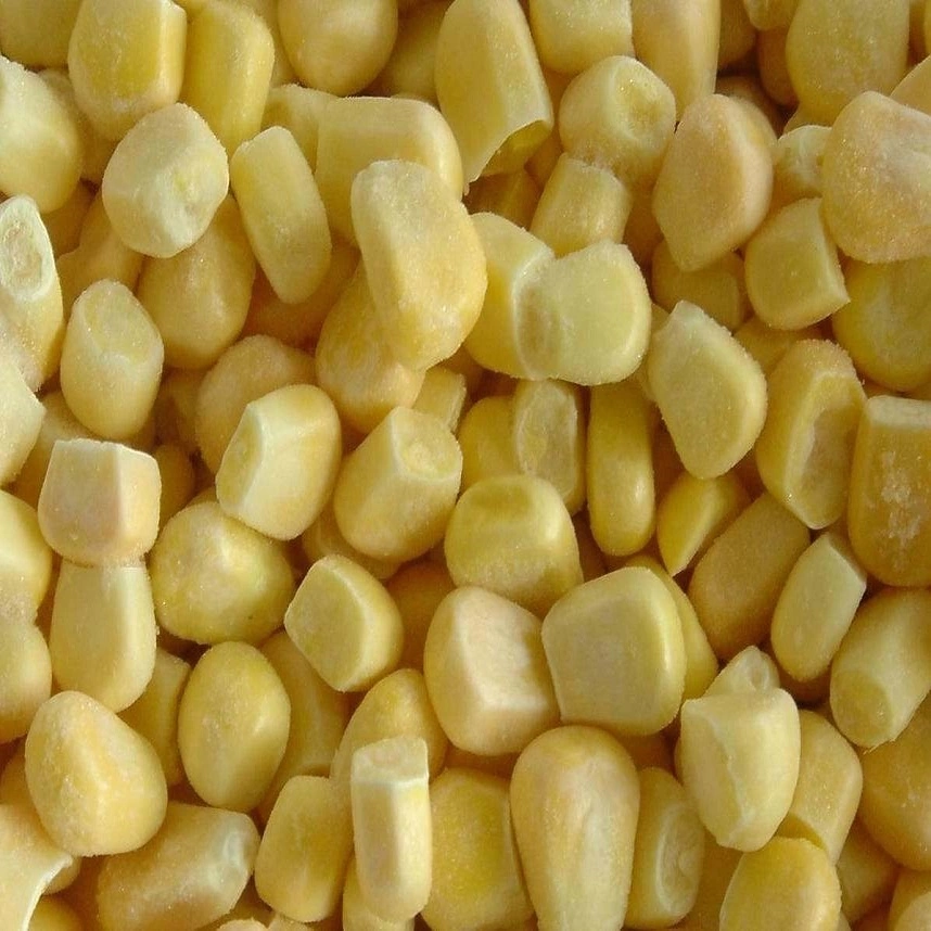 IQF Frozen yellow maize
