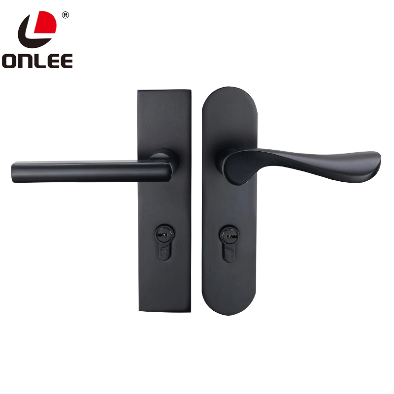 Security Aluminum Sliding Door Lever Door Handle And Lock