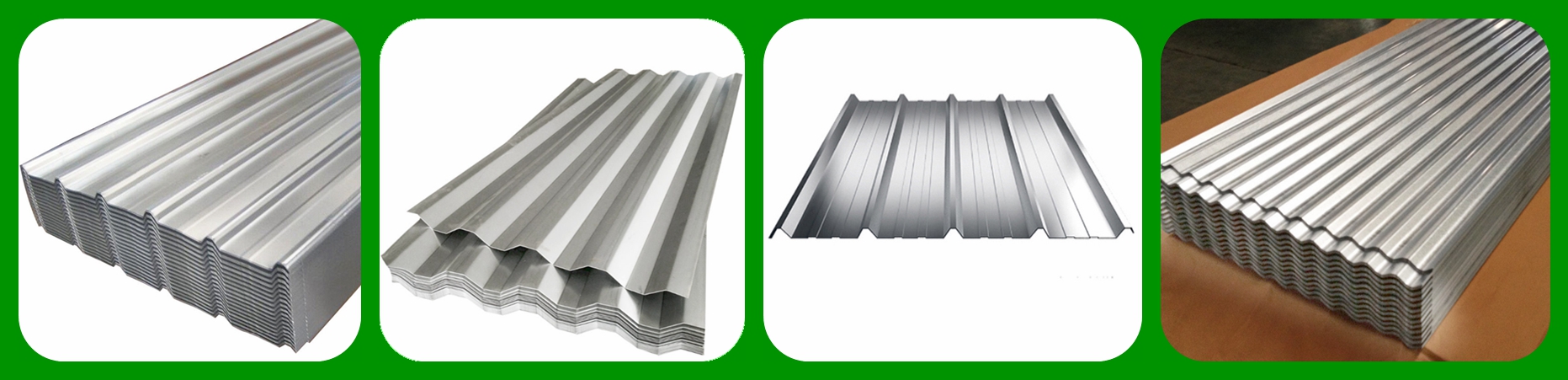 High quality corrugated aluminium zinc roofing sheets