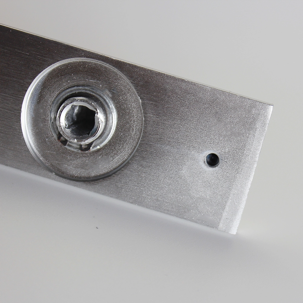 Design Hidden Mortise Modern Lever M8 Pu H Shape Handle Br Lock Set  Box Key Door Handle