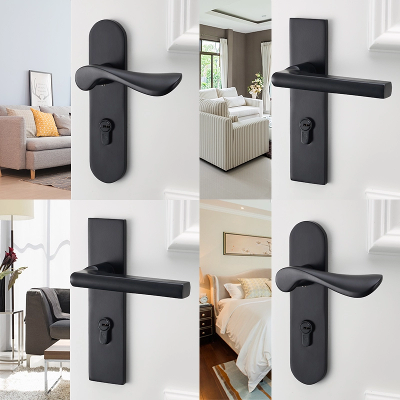 Security Aluminum Sliding Door Lever Door Handle And Lock