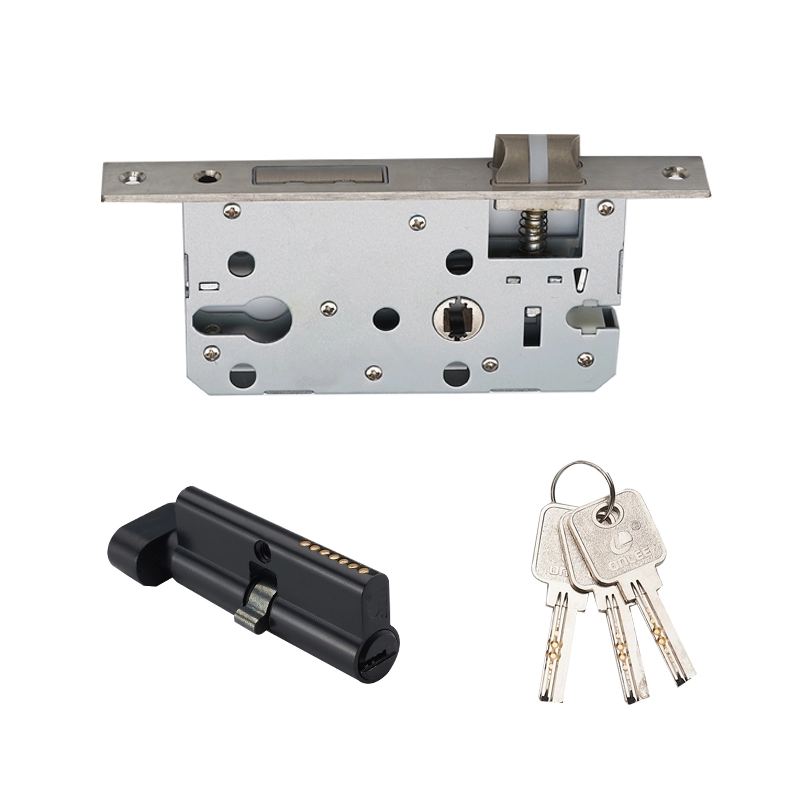 Security Aluminum Sliding Door Lever Door Handle And Lock