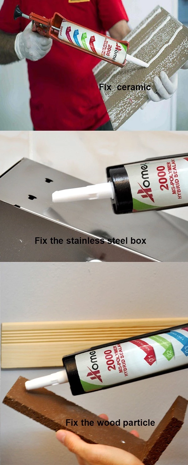 Homey 2000 fix all ms polymer adhesive sealant