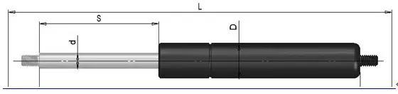 2020 hot sale safety Tuck caps gas spring