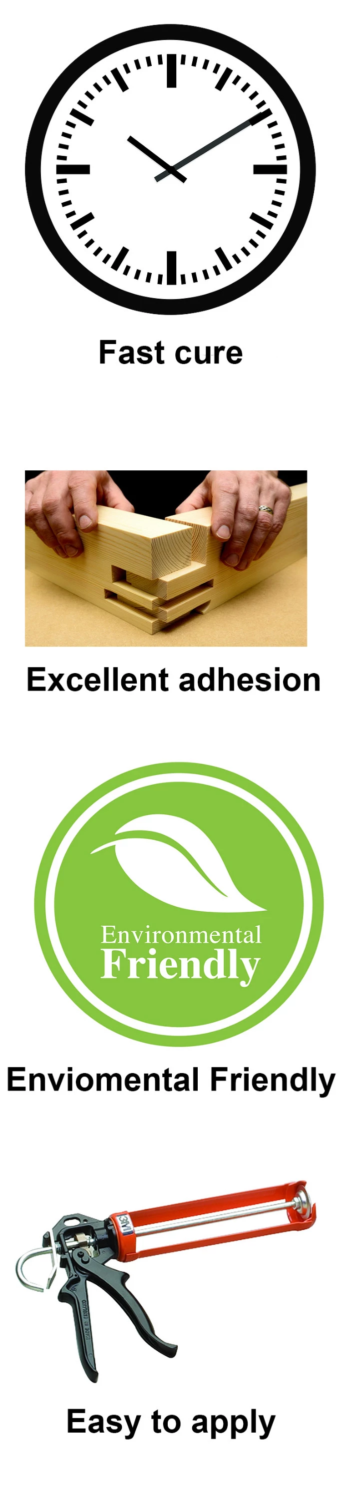HOMEY construction gaps sealing adhesive