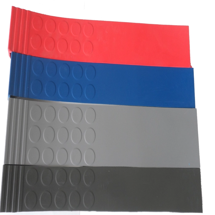 fire proof wear resistance 4mm rubber tile rubber stair tread