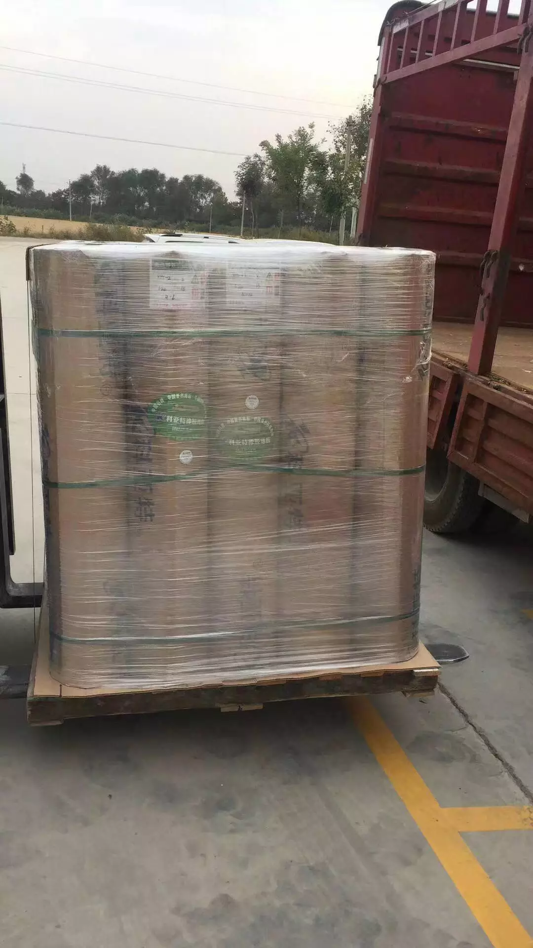 Industrial rubber flooring
