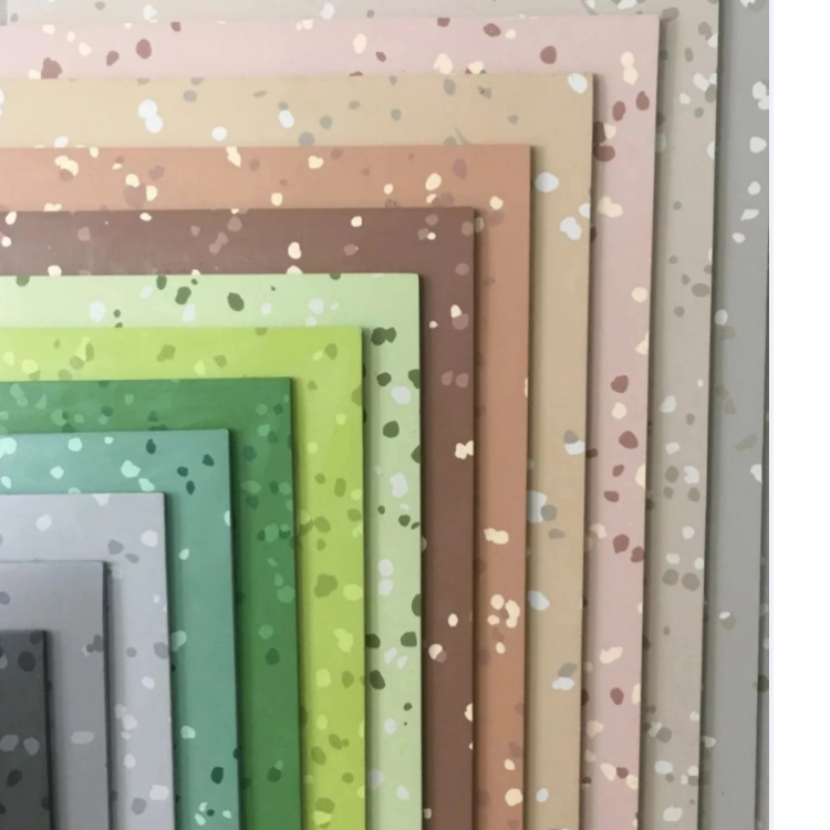 Top quality floral rubber flooring for indoor and outdoor