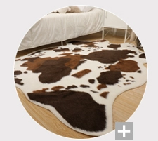 New Popular Sheepskin Plush Fur Rugs Bedroom Fake  Lambskin Modern Rug for Room Artificial Fur Rug Faux Fur Carpet