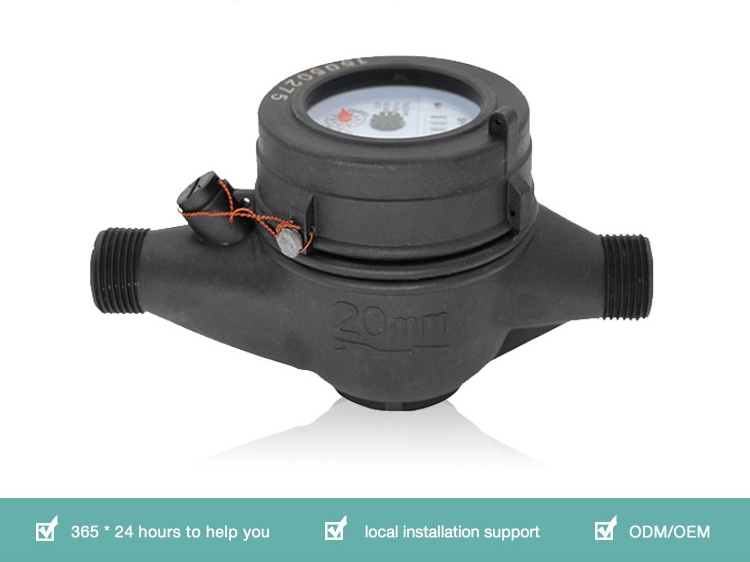 Multi jet water meter