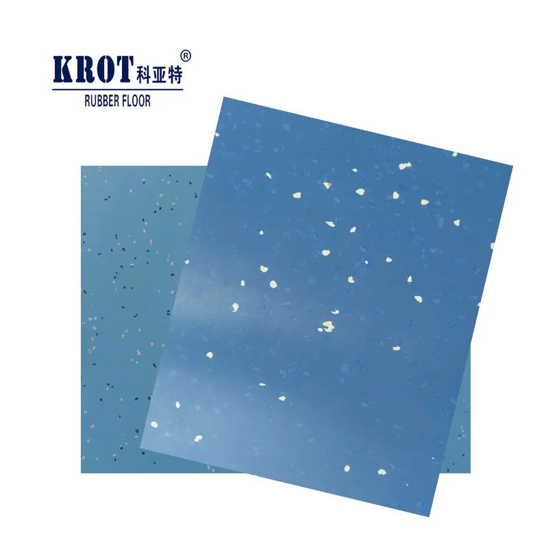 Top quality floral rubber flooring for indoor and outdoor