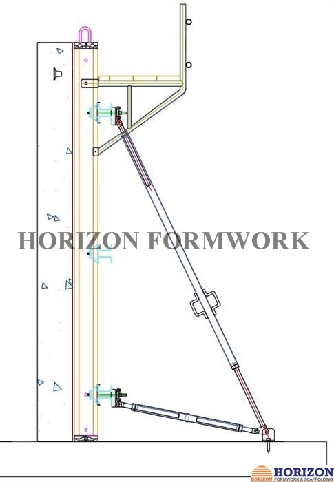 Climbing Formwork CB240 for Core Wall and Bridges