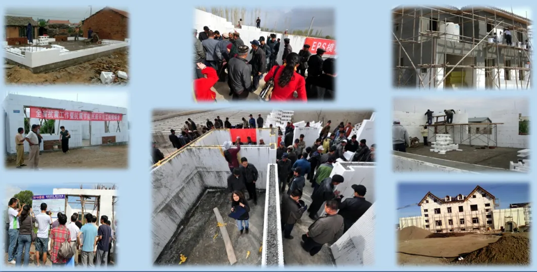 EPS Cavity Module for Civil Building Thermal Insulation Earthquake Resistance