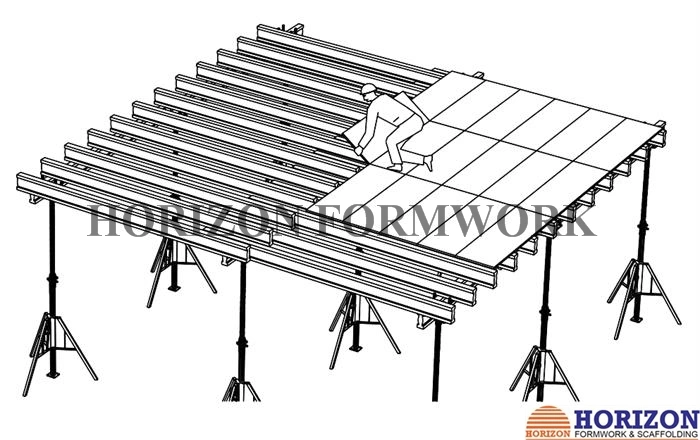 Flex-H20 Timber Beam Slab Formwork