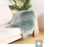 Many Color Decorative cushion cover Faux Fur Fabric Throw Pillow for the Living Room or Bedroom