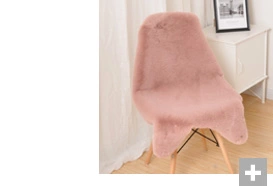 Many Color Decorative cushion cover Faux Fur Fabric Throw Pillow for the Living Room or Bedroom
