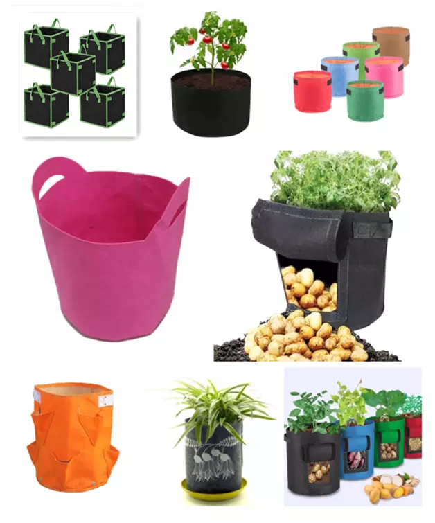 Eco-friendly Non-woven Plant pot Grow bag For Planting