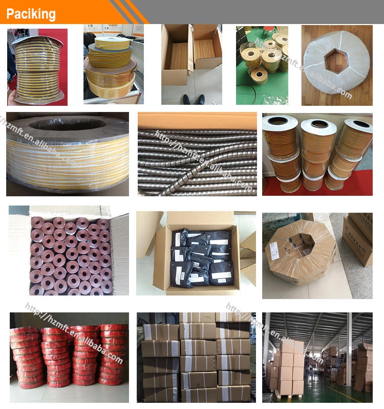 Design Car Door Window Adhesive Backed Strips Rubber Seal Strip