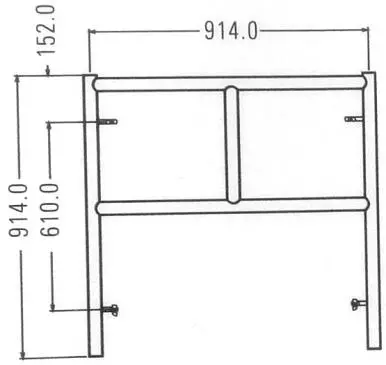 Scaffold Frame for Construction Supporting and Decoration Works