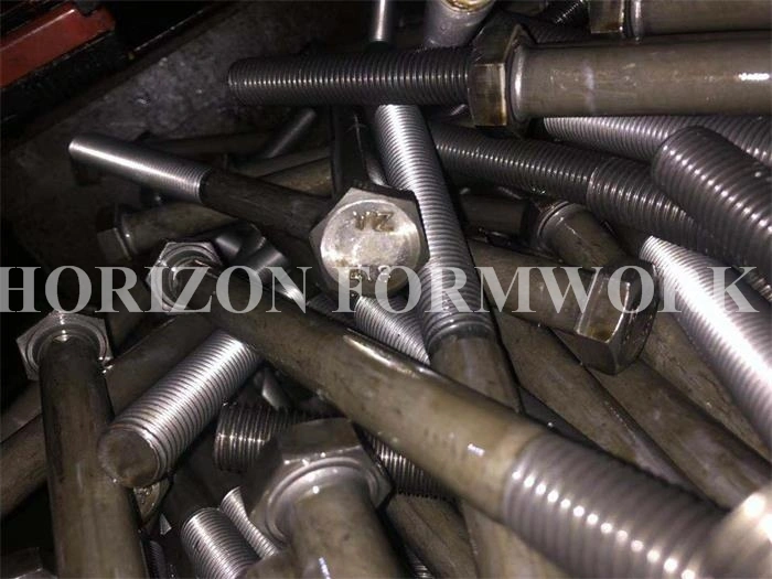 Half Threaded Hex M16 Bolts Made of Carbon Steel