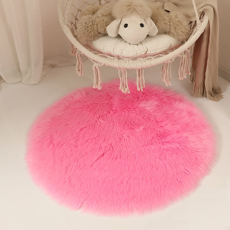 2020 new amazon hot sale soft 100% acrylic faux sheepskin rug