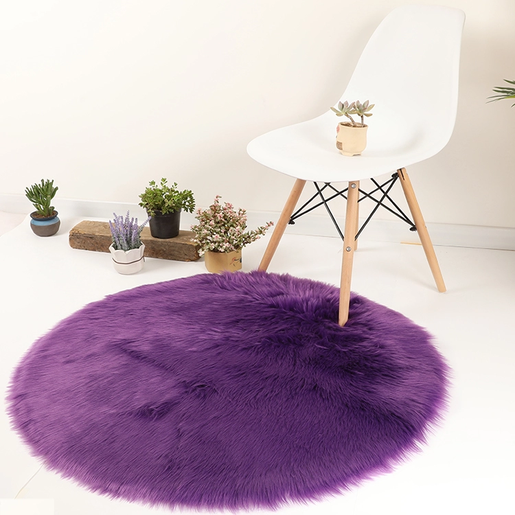 2020 new amazon hot sale soft 100% acrylic faux sheepskin rug