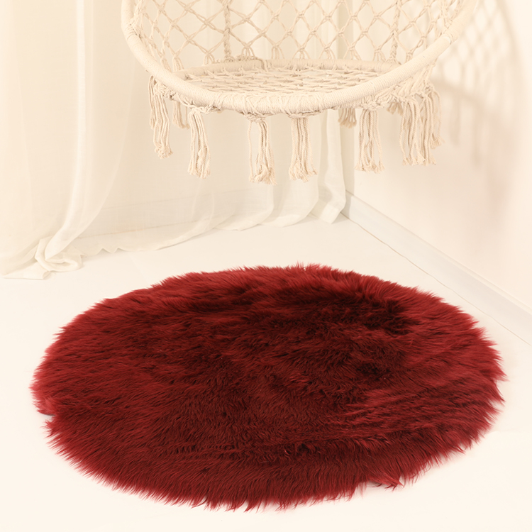 2020 new amazon hot sale soft 100% acrylic faux sheepskin rug