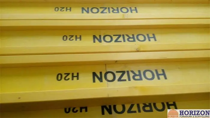 Beam H20 in Wall and Slab Shuttering Systems
