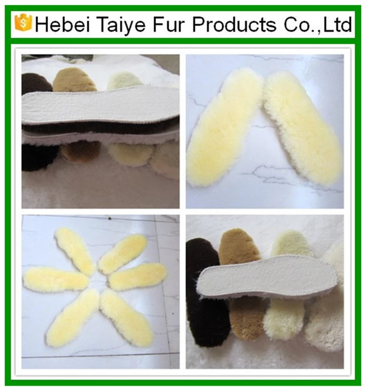 kids fur shoe insole
