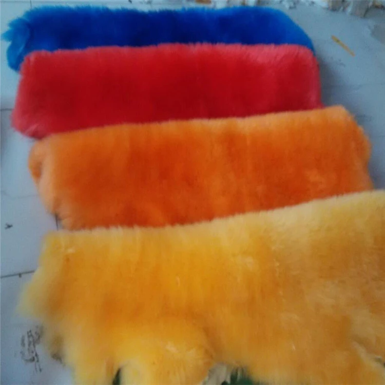 Natural pure white sheepskin fur rugs on sale