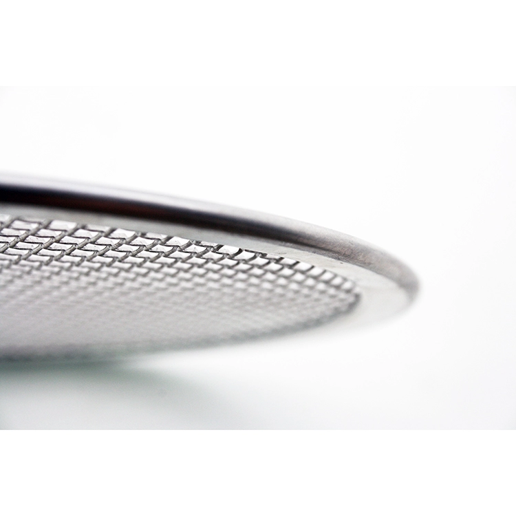 Round mesh screen baking pan aluminum pizza mesh pan
