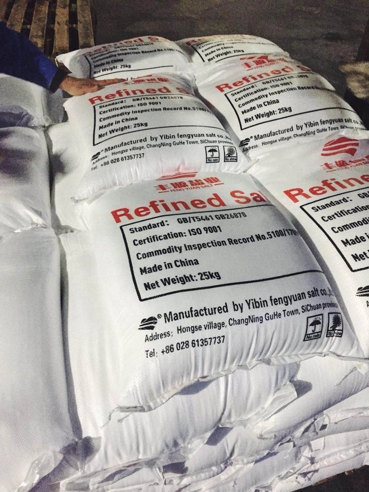 No Iodine Salt 25kg package for food processing
