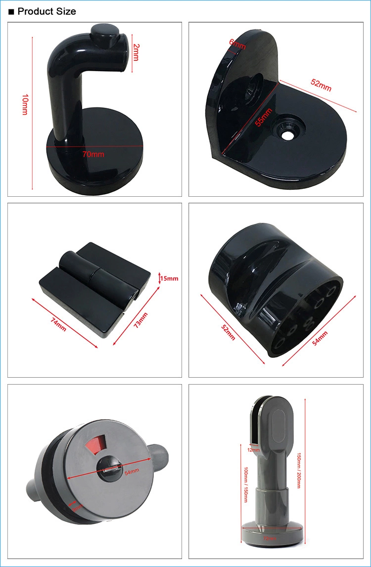 Corrosion Resistance Durable Partition Nylon Cubicle Accessories Hardware