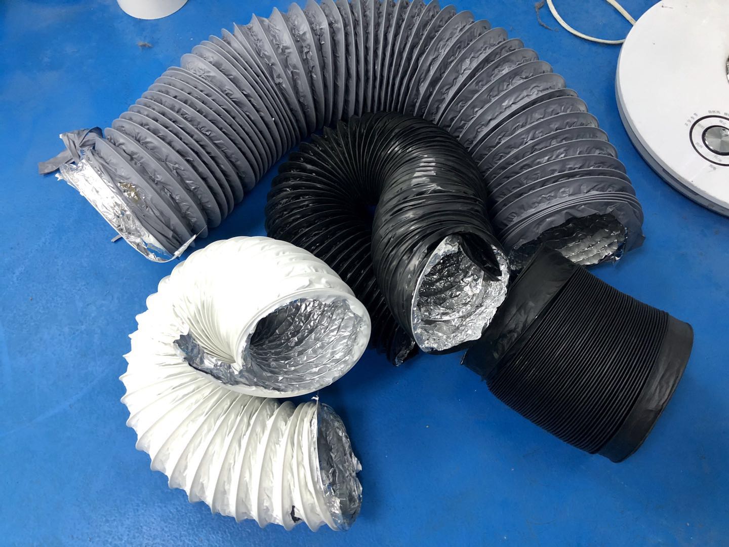 150mm 9m waterproof fireproof three-layer aluminum foil ventilation flexible duct for grow room hydroponics