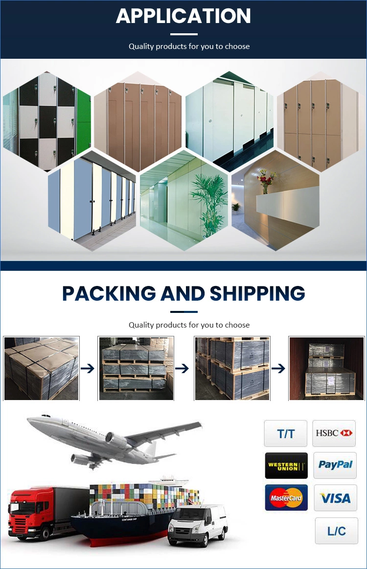 High Pressure Compact Laminate Hpl Phenolic Resin And Kraft Paper Board