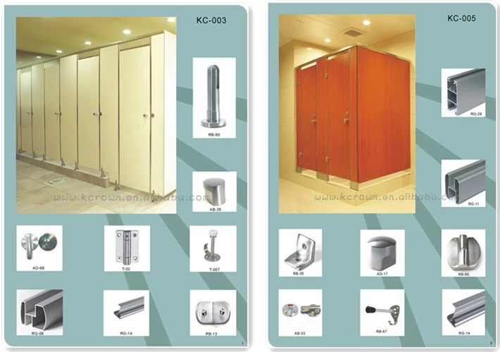 Toilet partition material