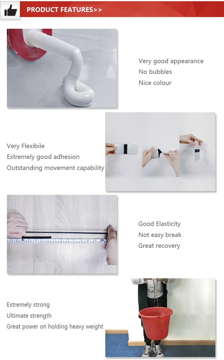 Homey 880 Good quality waterproof sound proof sealing sausage silicone sealant
