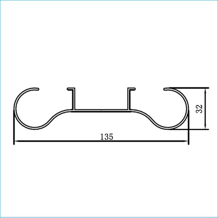 High quality Removable Wall Mounted Nylon Plastic Pvc Porch Anti-Collision Hospital Handrail