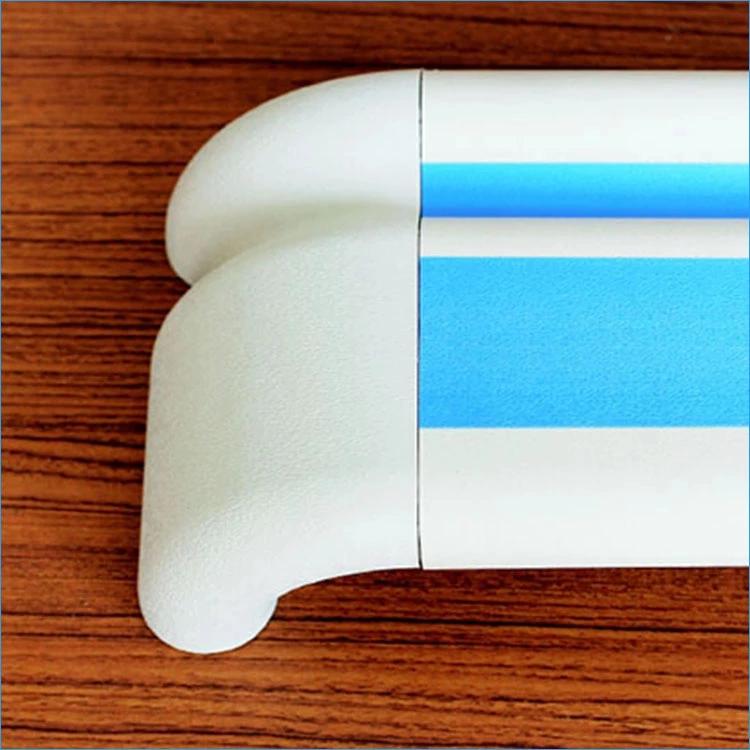 Removable Wall Mounted Nylon Plastic Pvc Porch Anti-Collision Hospital Handrail